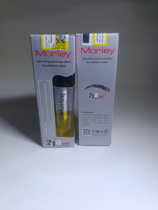 صابون لیفت و حالتدهنده ابرو مورلی 2در1 مدل Brow Fixing Gel & Soap Effect