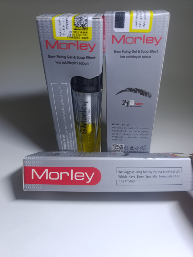 صابون لیفت و حالتدهنده ابرو مورلی 2در1 مدل Brow Fixing Gel & Soap Effect