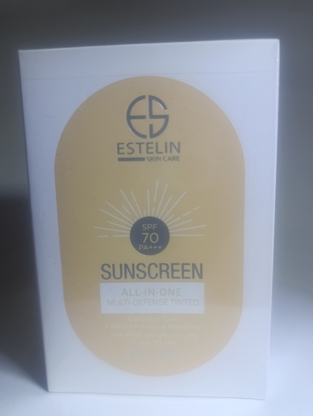 ضد آفتاب رنگی استلین SPF70 پوشش طبیعی و فینیش مات،مدل Defense Tinted Sunscreen،حجم۵۰میل