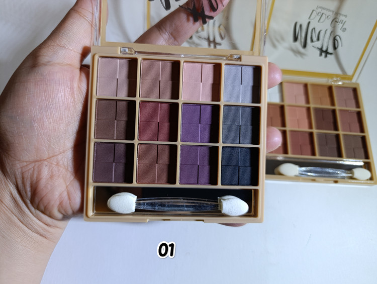 پالت سایه چشم ۱۲رنگ دودو گرل
